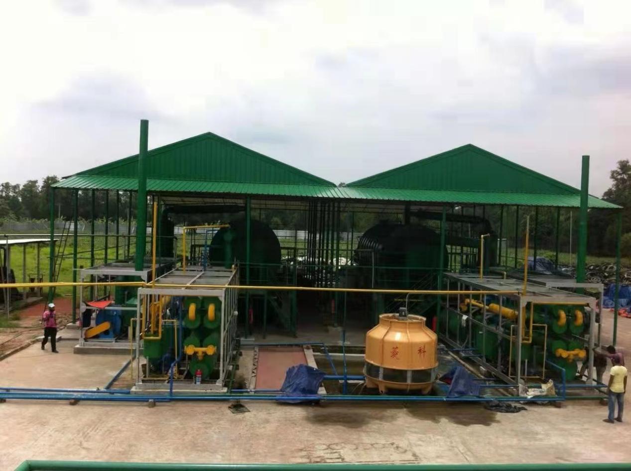 Tyre Pyrolysis Plant
