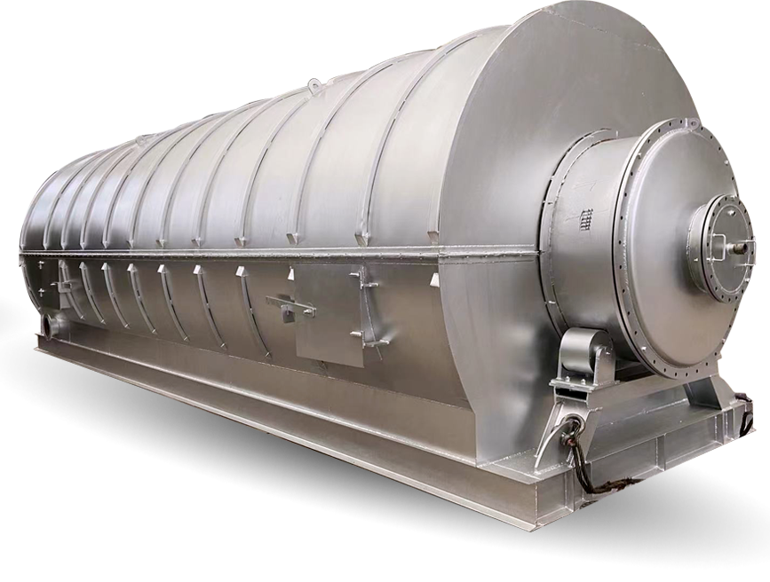 4 tons tire &conveyor belt Pyrolysis Plant