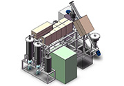 Biomass pyrolysis unit