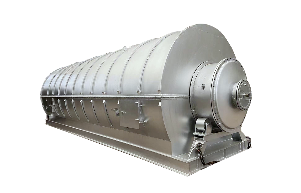 4 tons tire &conveyor belt Pyrolysis Plant