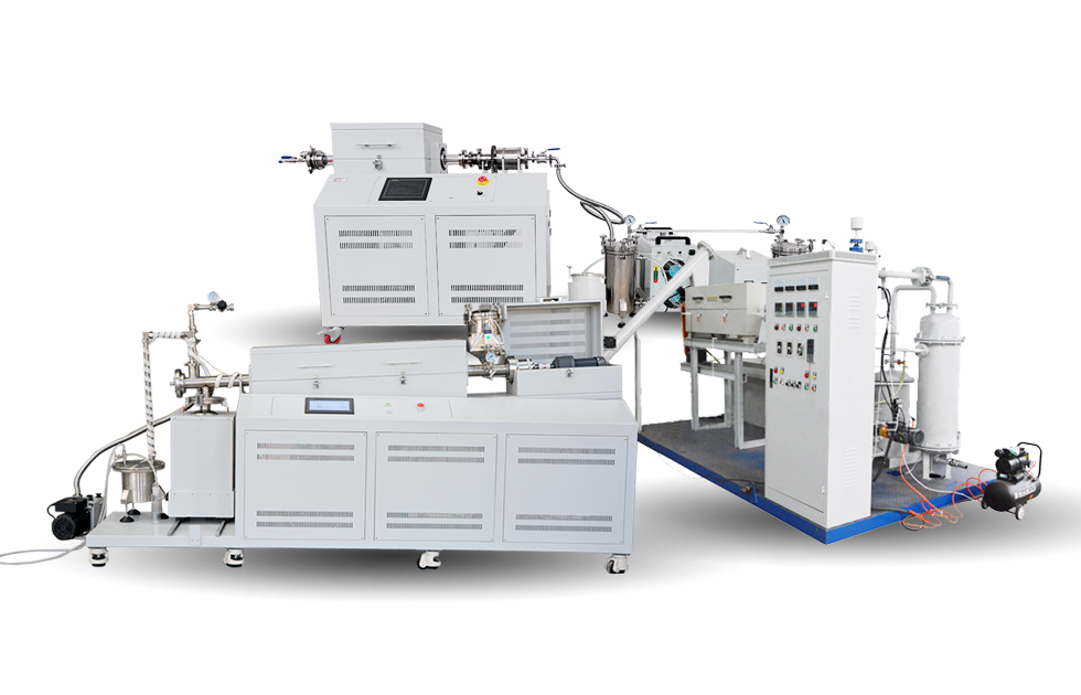 Laboratory pyrolysis equipment